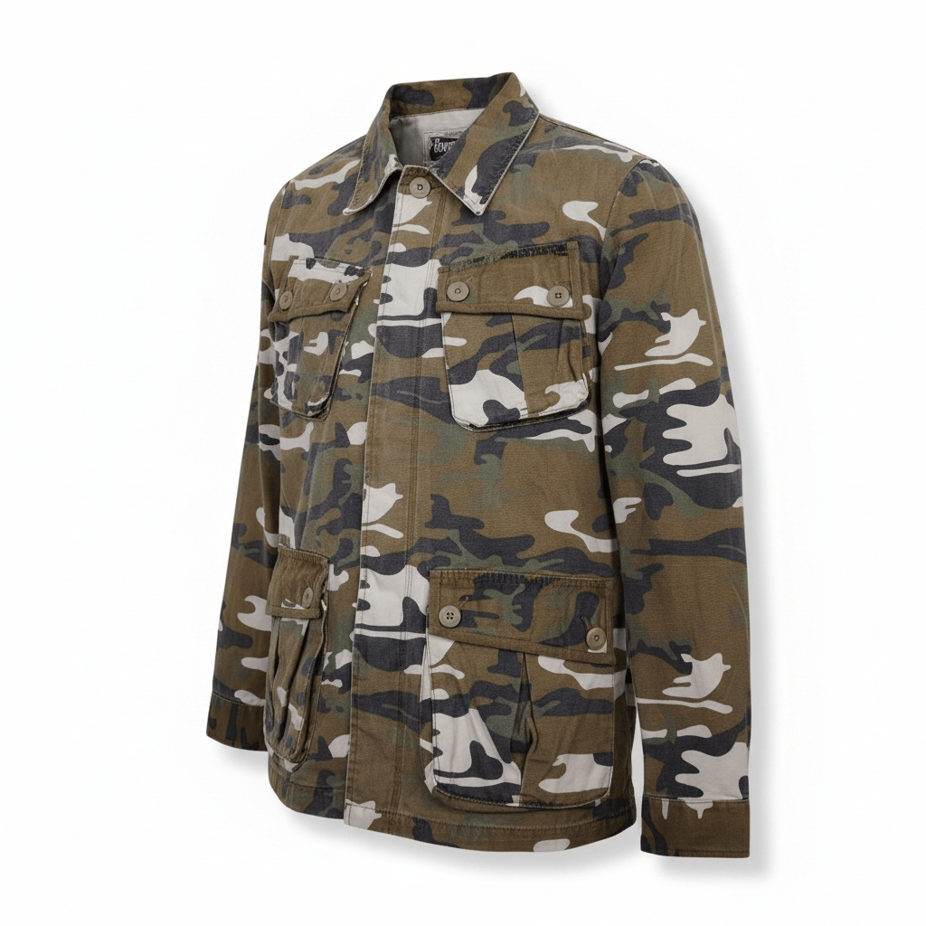 Japanese Brand surplus camouflage jacket Size US L / EU 52-54 / 3 - 2 Thumbnail