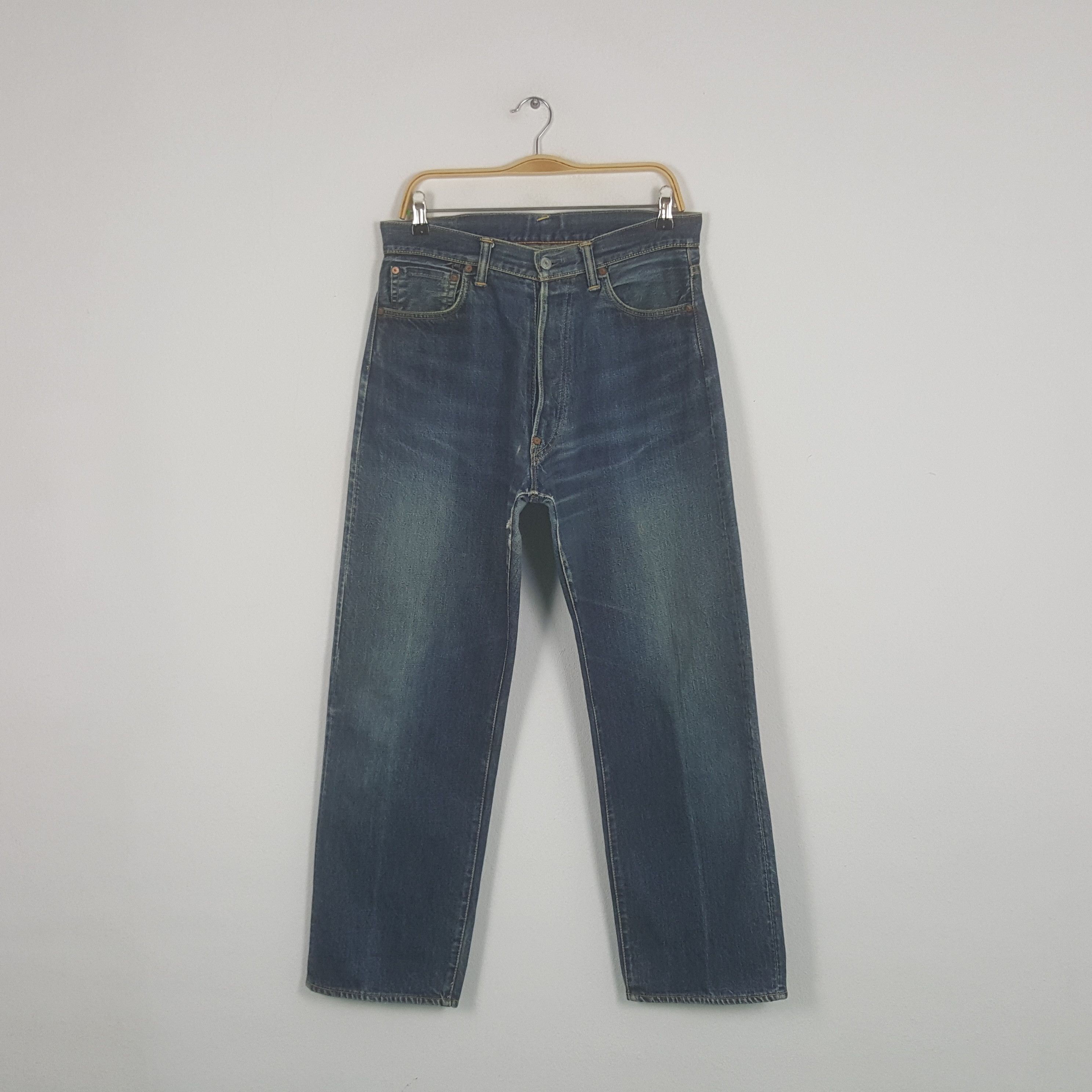 Evisu × Japanese Brand × Vintage Vintage Evisu Japanese Brand Daicock Custom Art Denim Jeans Size US 32 / EU 48 - 4 Thumbnail