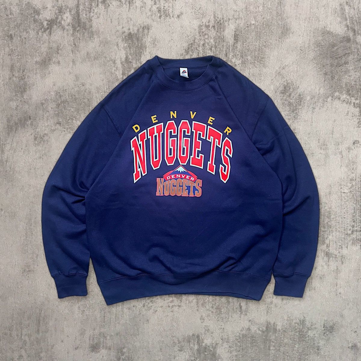 NBA × Vintage Vintage y2k Denver Nuggets 2001 NBA crewneck sweatshirt Size US XL / EU 56 / 4 - 3 Thumbnail