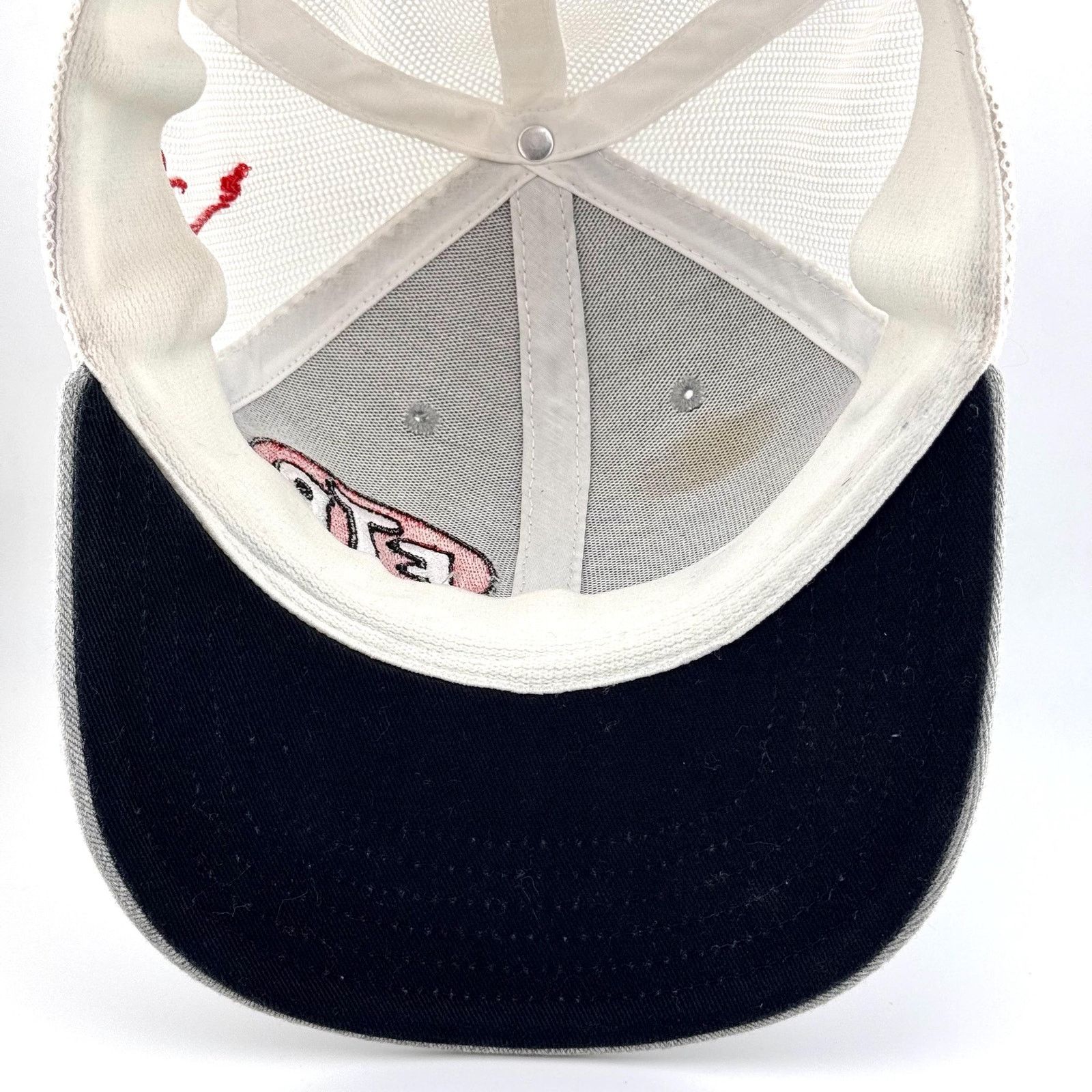 Vintage FTP STP Style Red Hawk Trucker Hat By Outdoor Cap Adjustable Size ONE SIZE - 7 Thumbnail