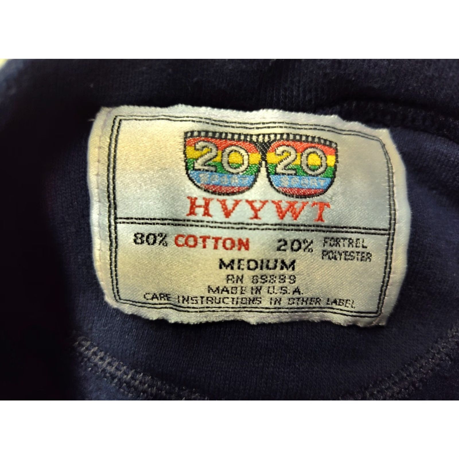 Vintage VINTAGE HVYWT 2020 Sweatshirt Minnesota Wolverines Seal Men M Blue Crew Neck Pullover 90s University College USA Mens Size US M / EU 48-50 / 2 - 7 Thumbnail