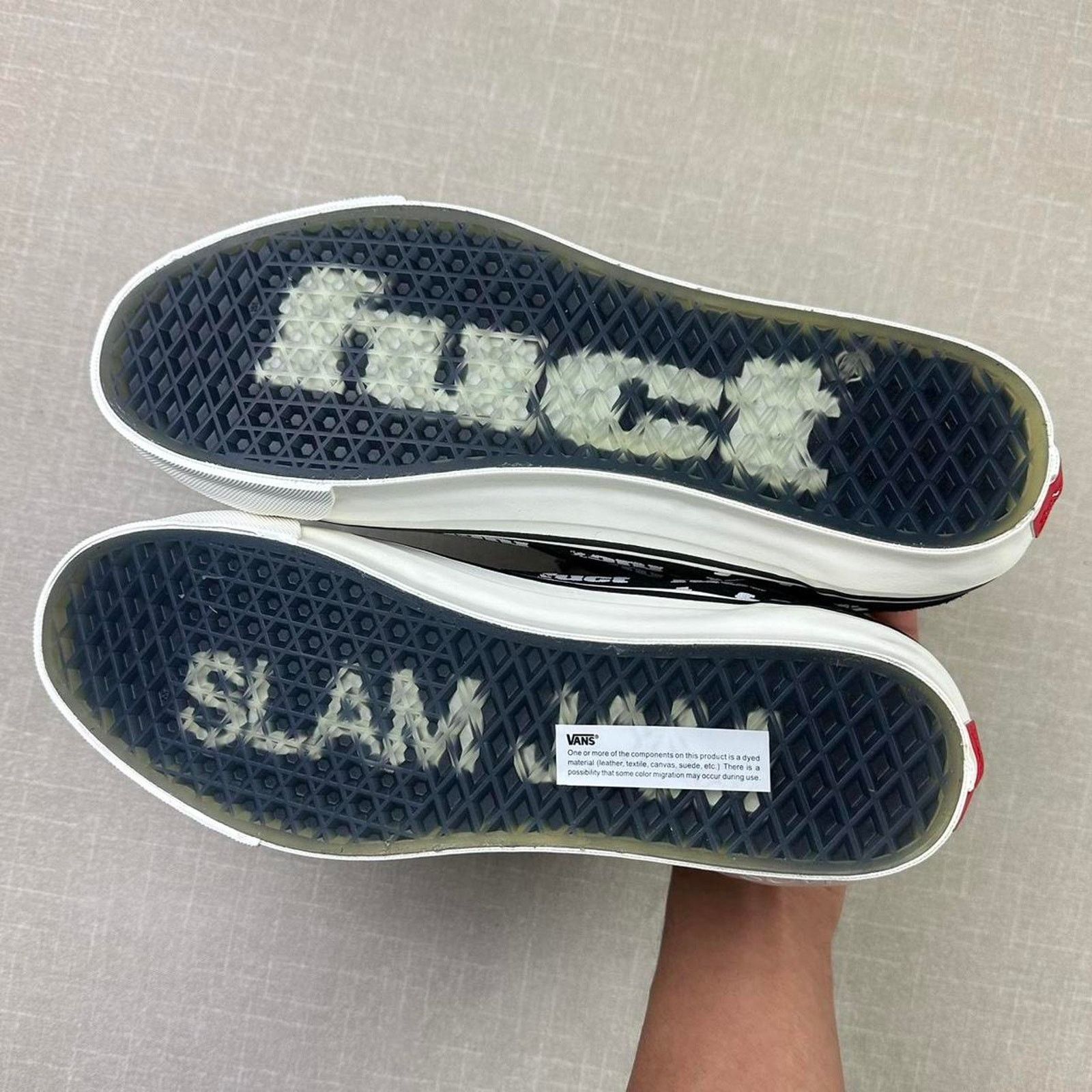 FUCT FUCT x Slam Jam x Vans Old Skool "Black Marshmallow" Size US 11.5 / EU 44-45 - 6 Thumbnail