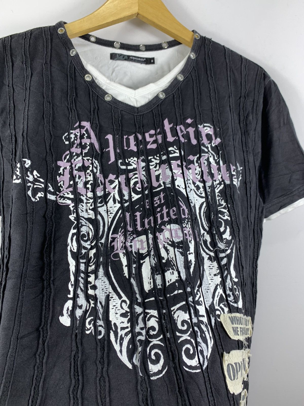 Beauty Beast Crazy Sick GOTHIC Poem apestein double layer Size US M / EU 48-50 / 2 - 2 Thumbnail