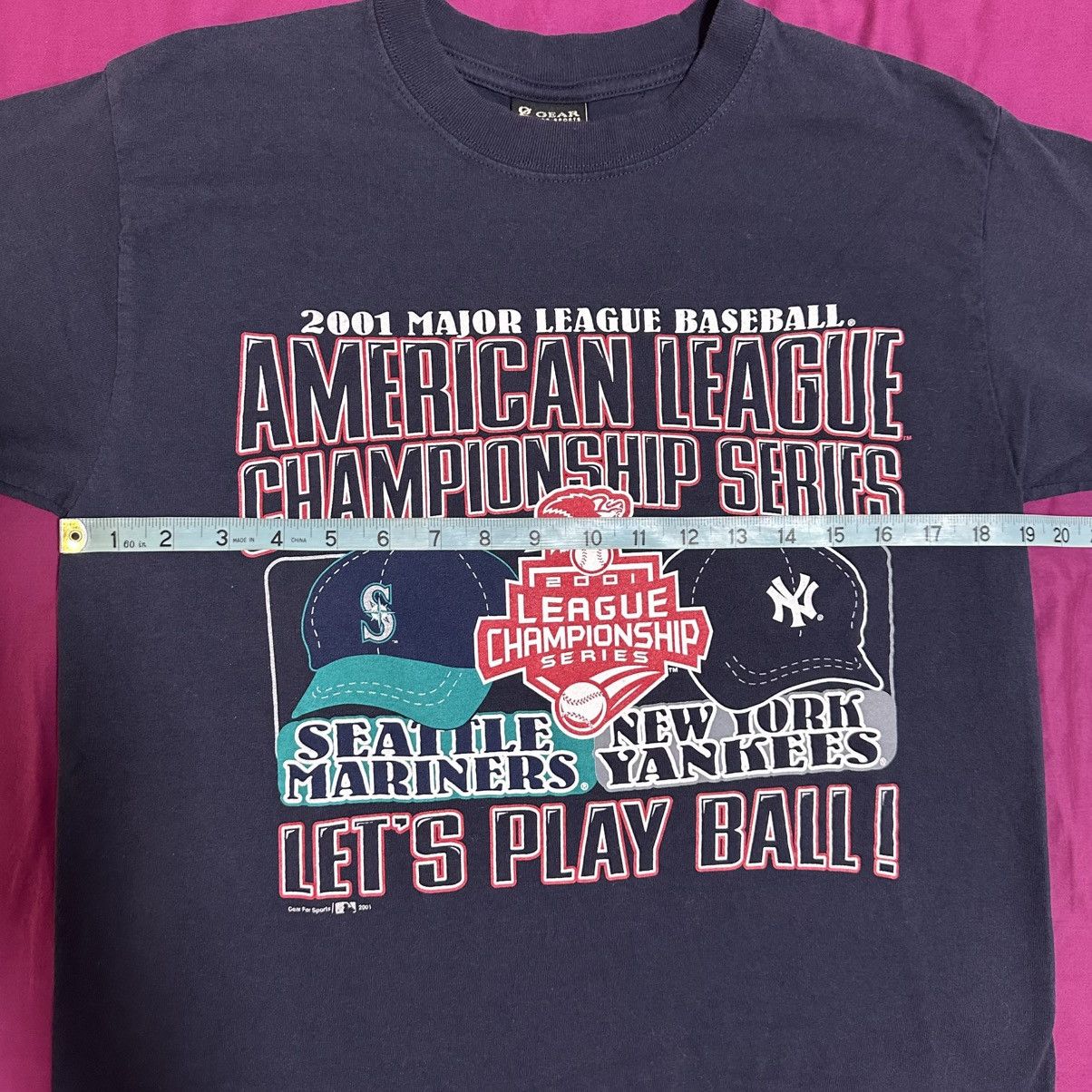 Vintage Vintage Seattle Mariners Shirt 2001 Championship Vs Yankees Size US M / EU 48-50 / 2 - 5 Thumbnail
