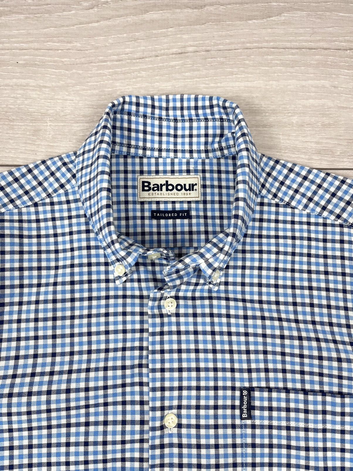 Barbour Barbour Gingham 11 Tailored Oxford Checkered Shirt Size US M / EU 48-50 / 2 - 7 Thumbnail