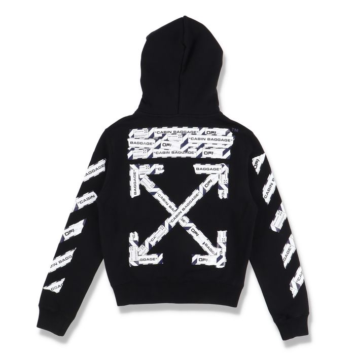 Off white hot sale tape hoodie