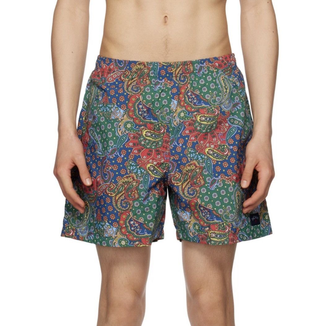 Noah Noah Multi Paisley Swim Shorts [28] Size US 28 / EU 44 - 2 Thumbnail