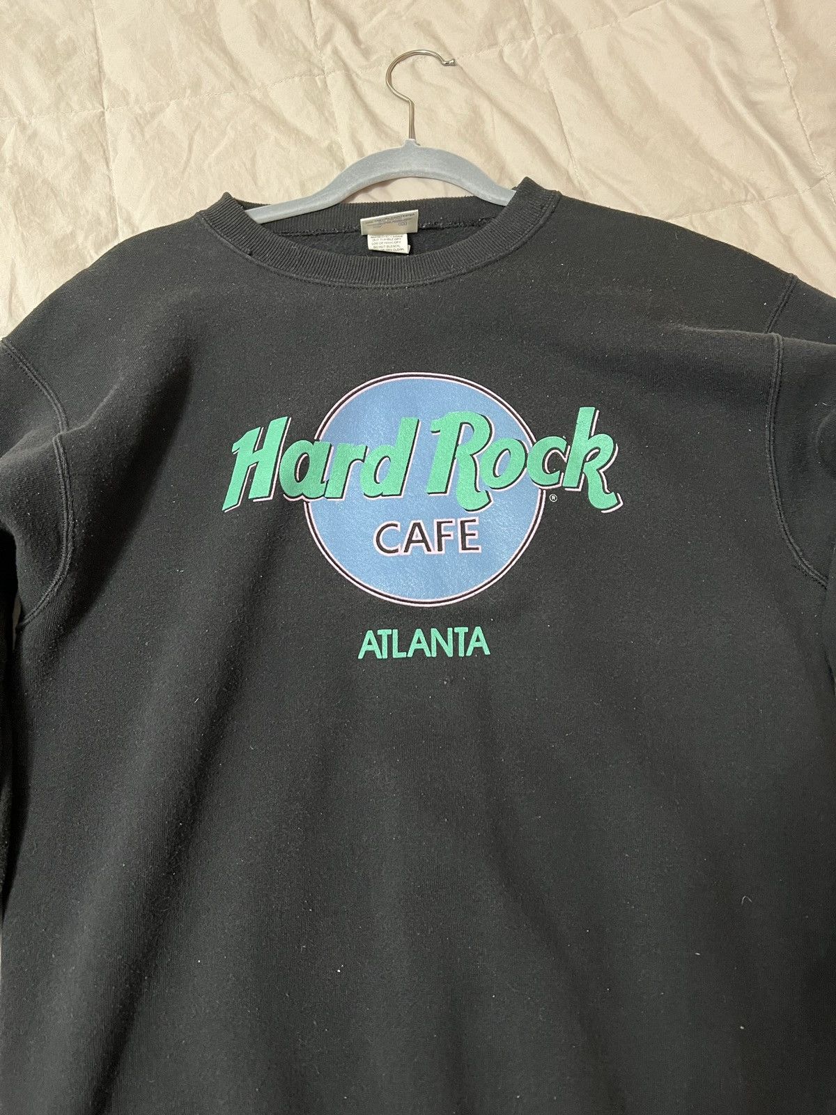 Hard Rock Cafe × Vintage Hard Rock Cafe Atlanta Sweatshirt Size US S / EU 44-46 / 1 - 1 Thumbnail