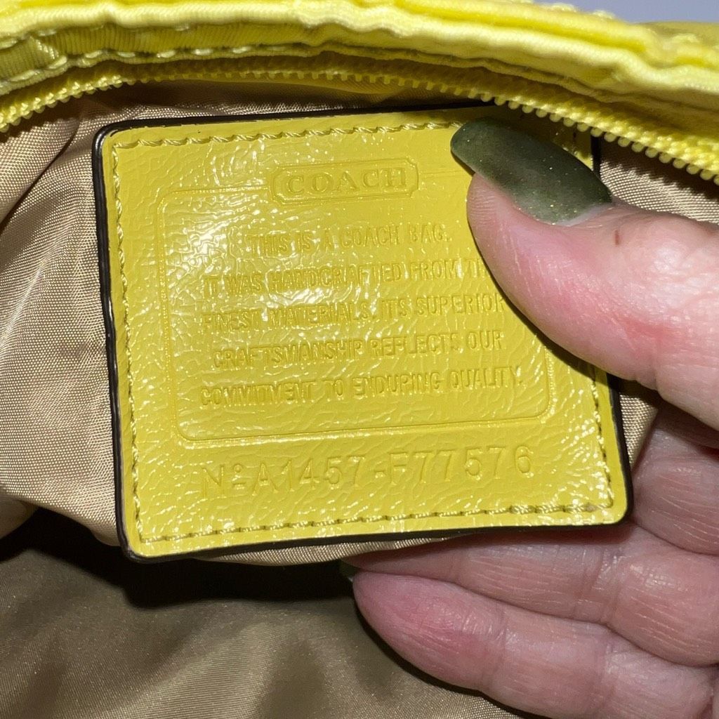 Coach Coach Signature Canvas Colorblock File Bag Size ONE SIZE - 6 Thumbnail