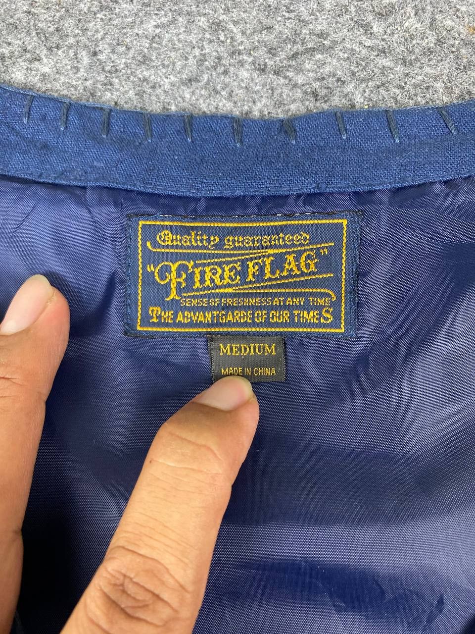 fire flag japanese brand nice design vest