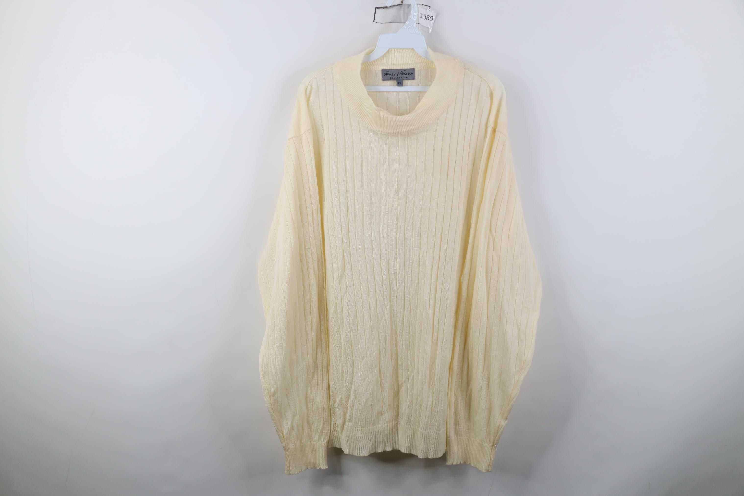 Oakley × Vintage OAKLEY Sweater Knit Vintage 90s Mock Neck hoodie