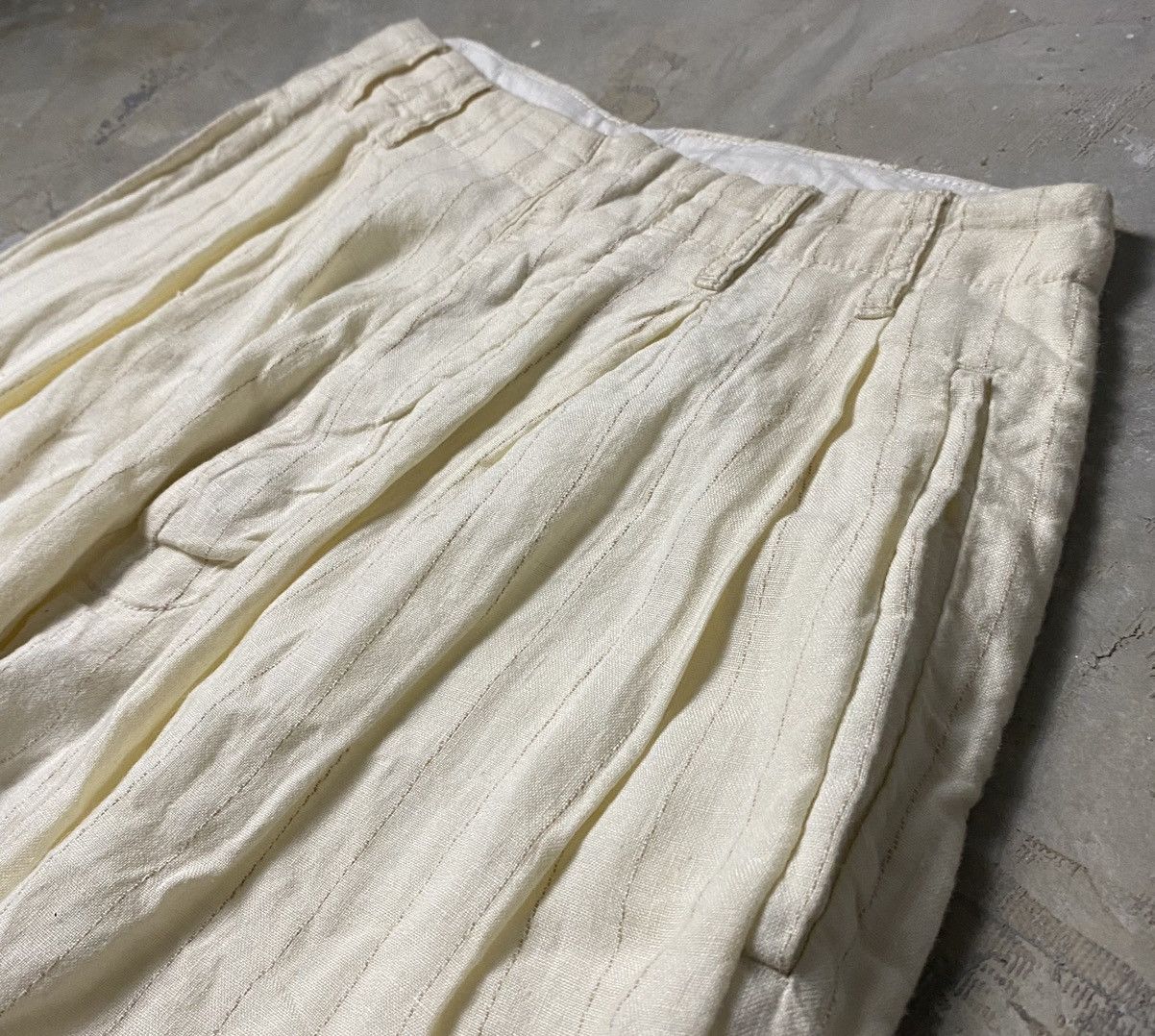 STILL BY HAND Still Linen Wide Pant Size US 29 - 3 Thumbnail