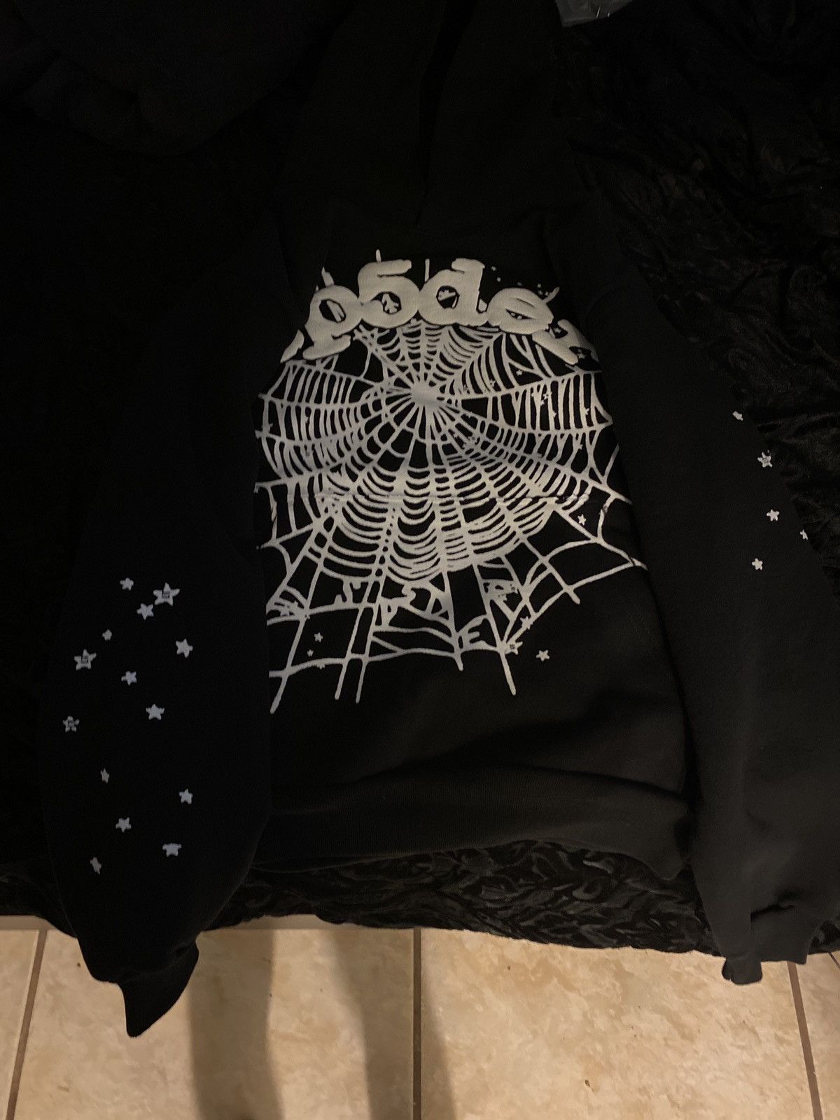 image of Spider Worldwide Sp5Der Hoodie in Black, Men's (Size Small)