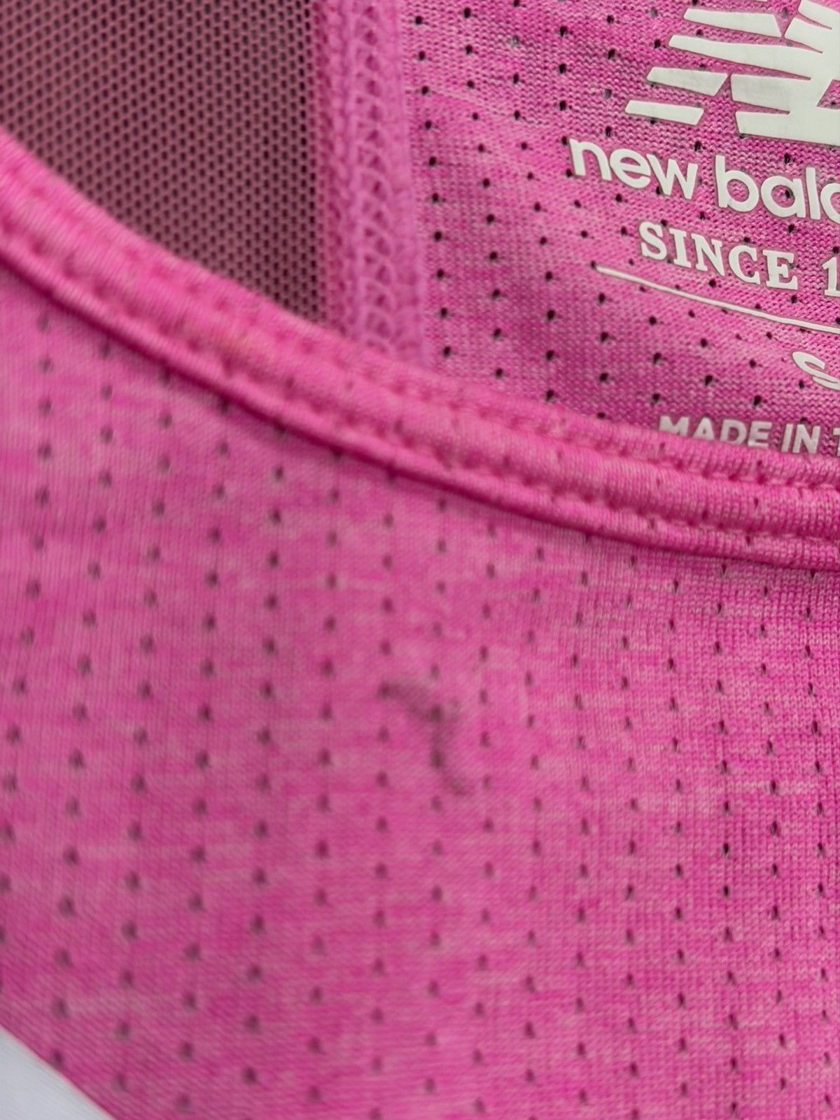 New Balance New Balance Tank Top Womens Small Pink Running Racerback Size S / US 4 / IT 40 - 6 Thumbnail