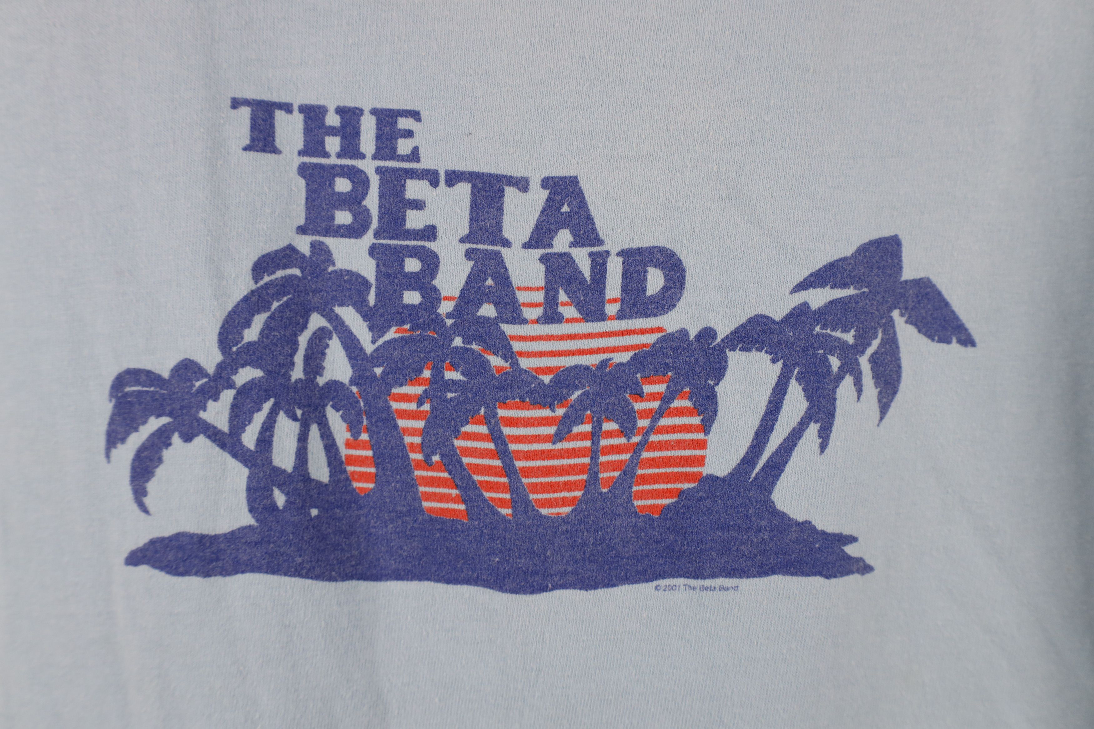 Vintage Vintage Y2K 2001 II Tour The Beta Band Short Sleeve T-Shirt Size S / US 4 / IT 40 - 4 Thumbnail