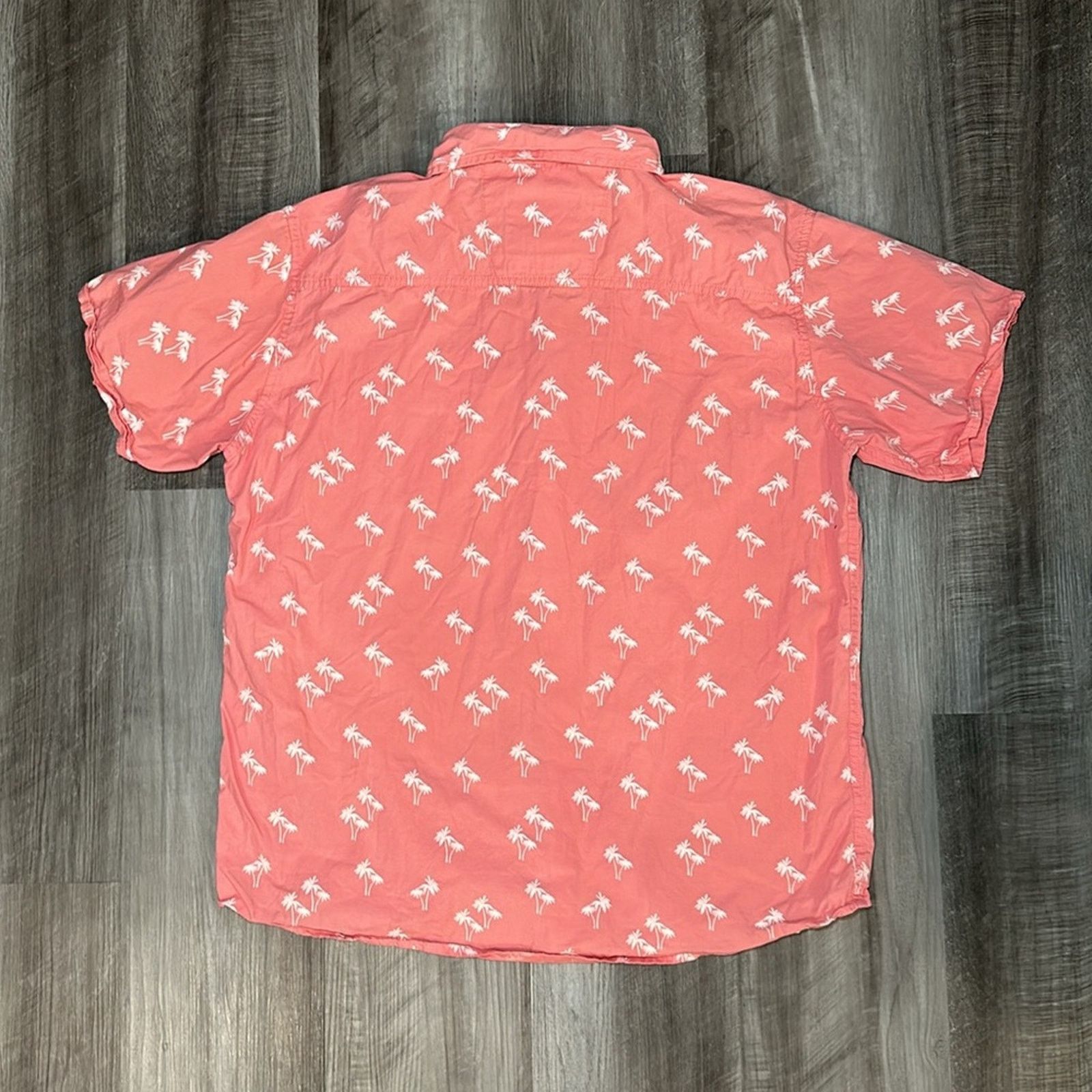 Other Spicy Tuna Palm Trees Short Sleeve Button Down - Large Size US L / EU 52-54 / 3 - 3 Thumbnail