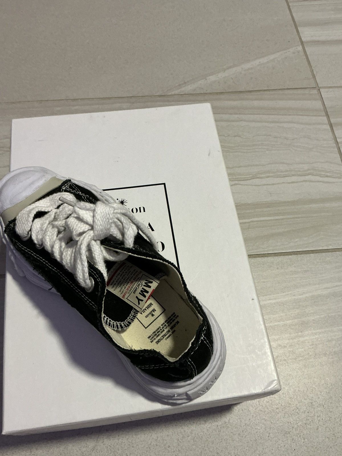 Maison MIHARA YASUHIRO Maison Mihara Yasuhiro Hank OG Sole Canvas Low Size US 7 / EU 40 - 1 Thumbnail
