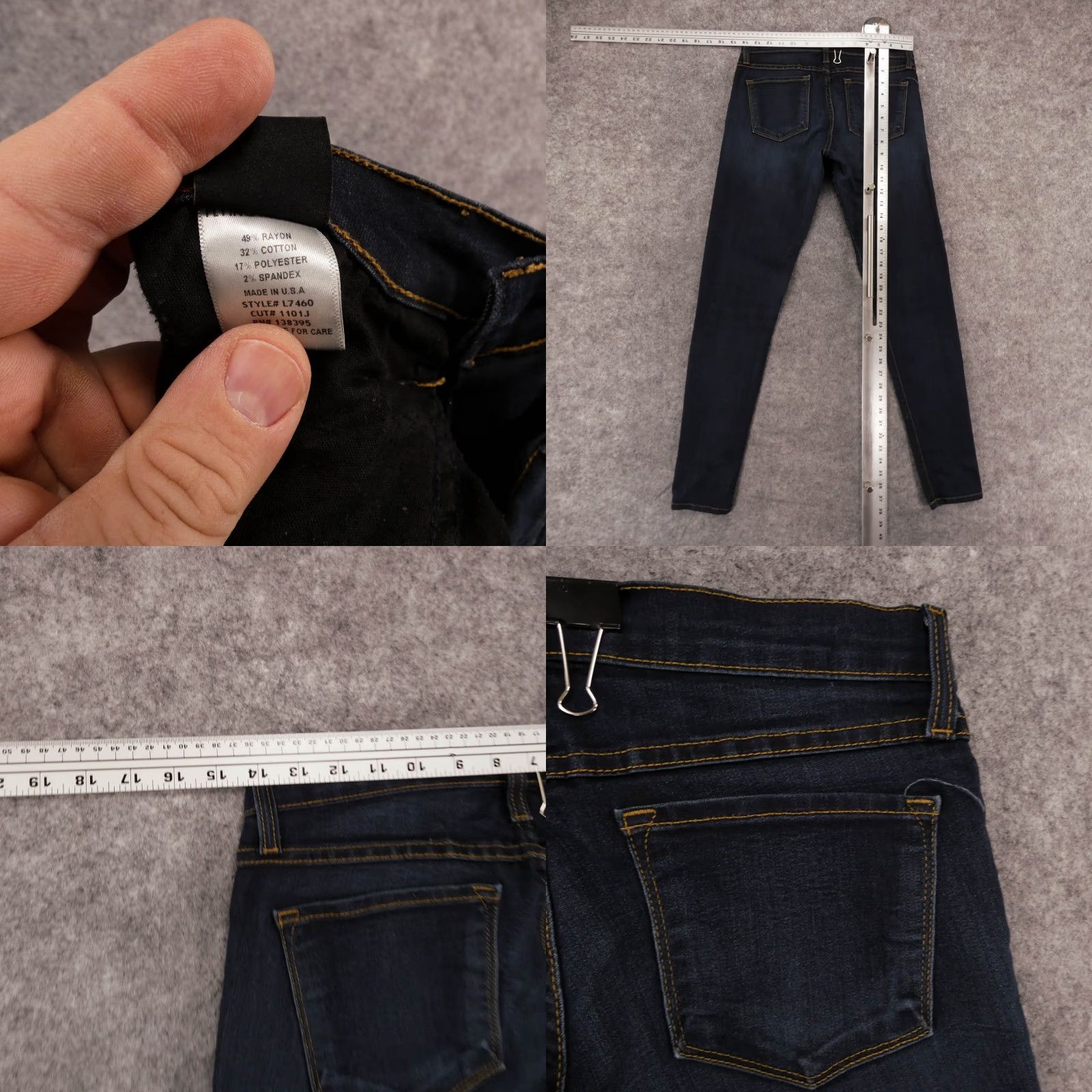 Vintage VINTAGE false Size 27" / US 4 / IT 40 - 9 Thumbnail