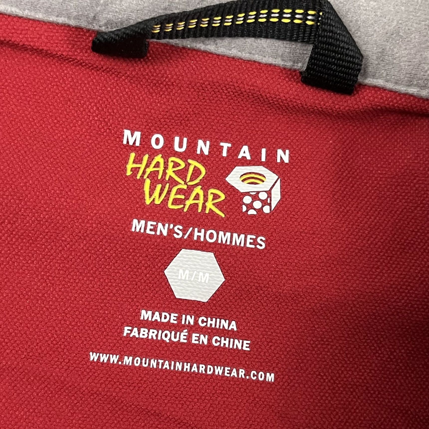 Mountain Hardwear Mountain Hardwear Jacket Men Medium Red Softshell Full Zip Pocket Hiking Outdoor Size US M / EU 48-50 / 2 - 3 Thumbnail