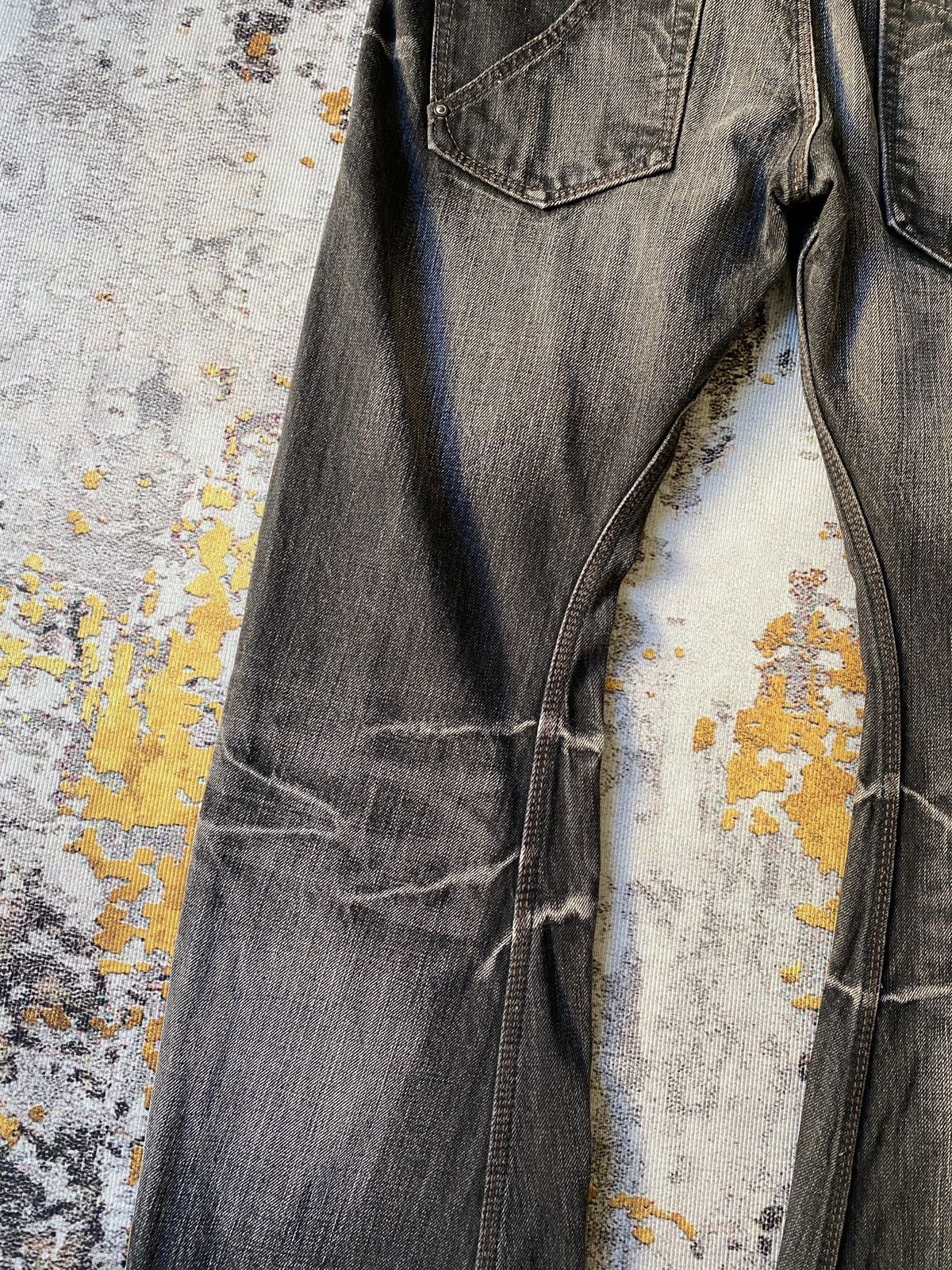 Tornado Mart Nico Club For Men NCFM Claws Mark Design Flare Denim Size US 34 / EU 50 - 17 Thumbnail