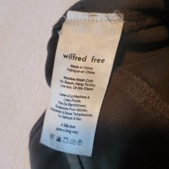 Vintage Aritzia Wilfred Free Army Green Cinched w Zippered Front Poc Size 30" / US 8 / IT 44 - 12 Thumbnail