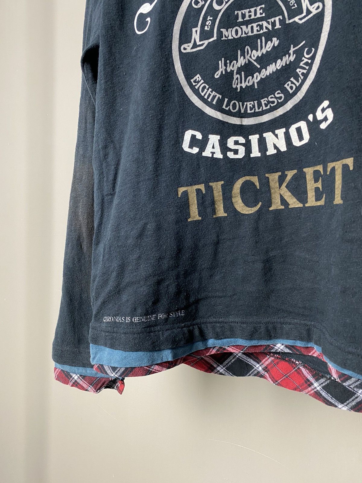 Beauty Beast × If Six Was Nine × Japanese Brand Ceronias Specials Casinos Double Layer Longsleeve Size US M / EU 48-50 / 2 - 5 Thumbnail