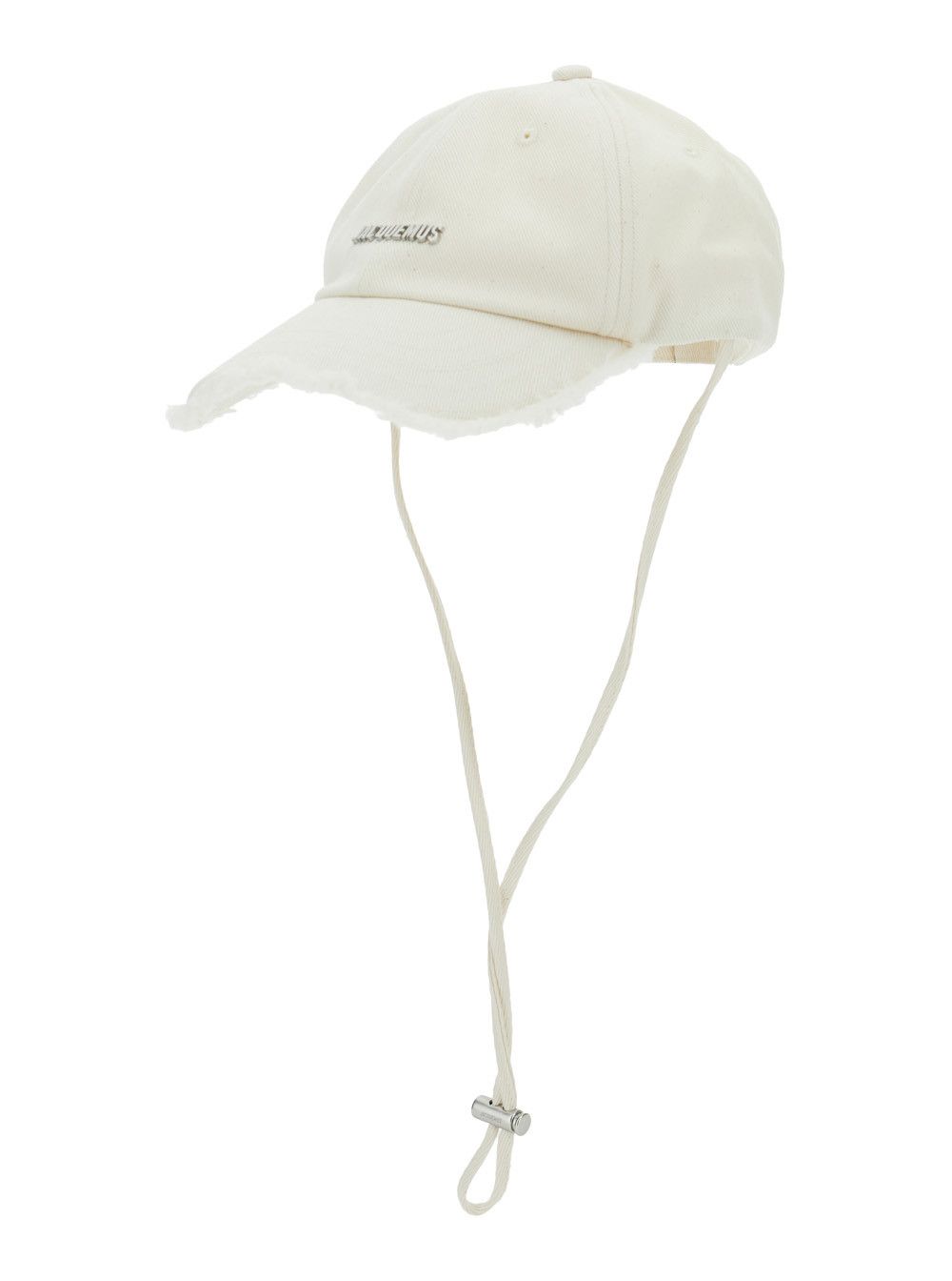 Jacquemus 'Le Casquette Artichaut' White Hat with Drawstring in for Men Size ONE SIZE - 1 Thumbnail