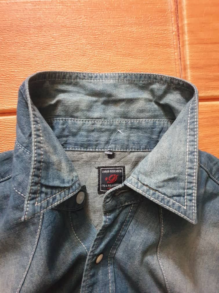 URBAN RESEARCH DOORS Urban research doors Japanese brand Western Shirt Size US M / EU 48-50 / 2 - 5 Thumbnail