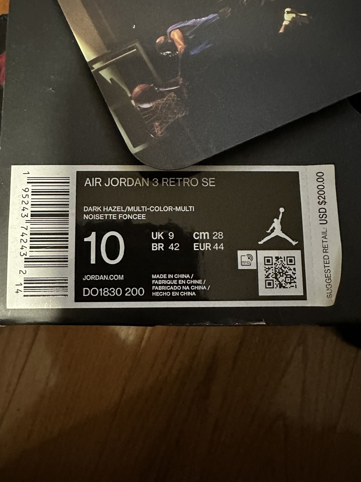 Jordan Brand Air Jordan 3 Retro Patchwork Camo Size US 10 / EU 43 - 8 Thumbnail