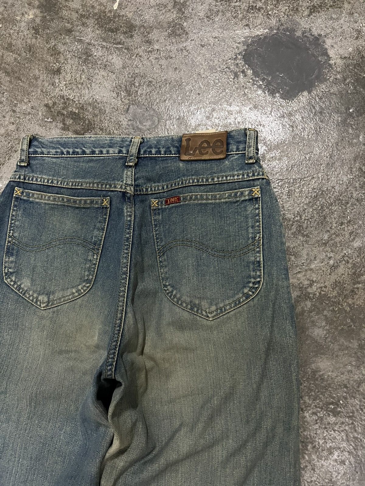 Japanese Brand LEE RIDERS DISTRESSED JEAN Size US 28 / EU 44 - 22 Thumbnail