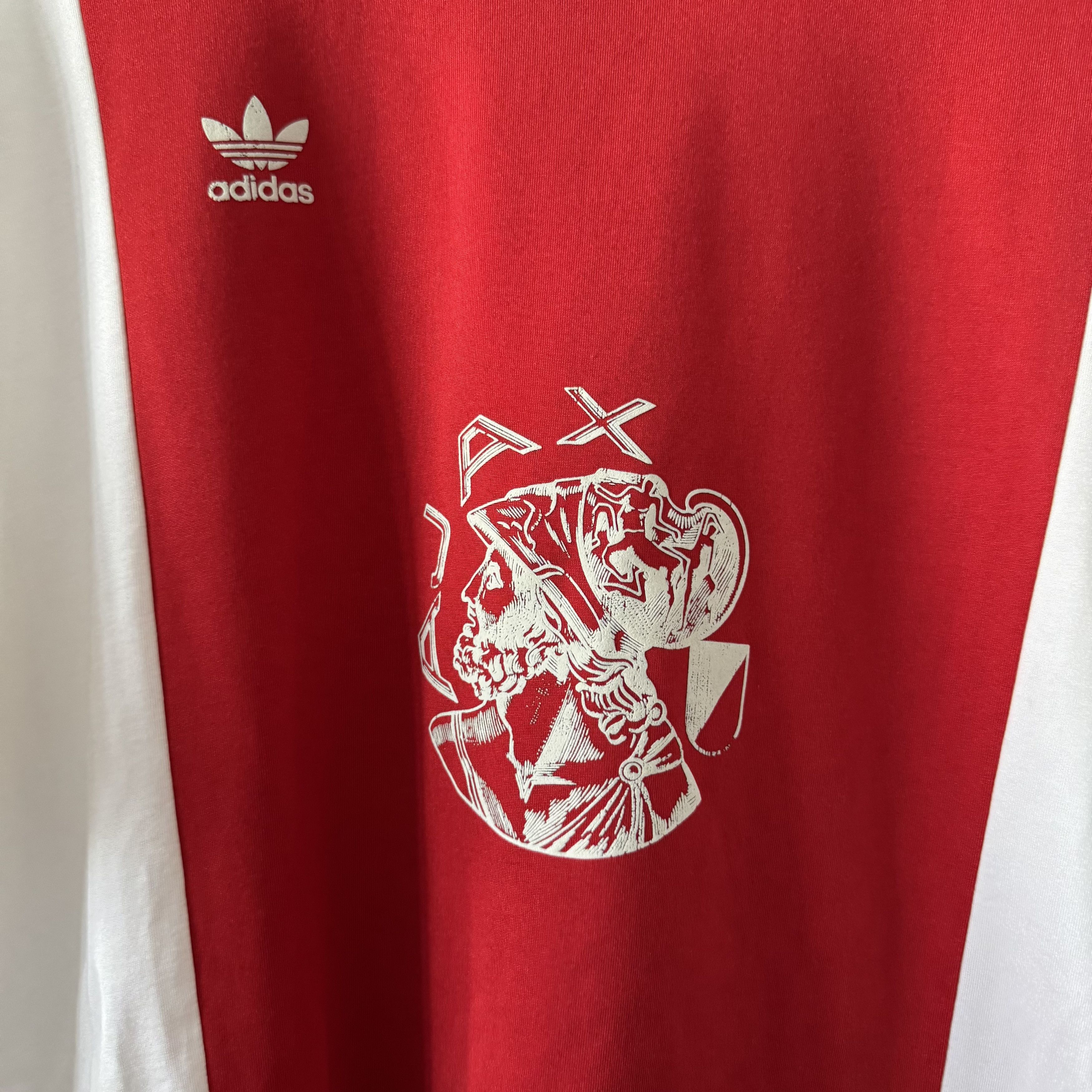 Adidas Adidas Ajax Originals Netherlands Football Logo Jersey Size US L / EU 52-54 / 3 - 6 Thumbnail