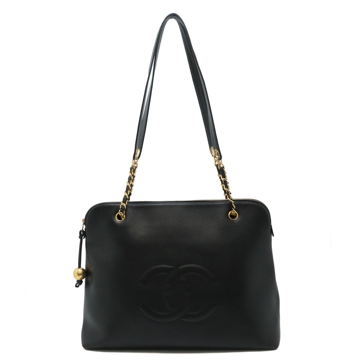 Chanel Chanel Chanel Caviar Skin Coco Ball Tote Bag Leather Tote Bag in Very Good Condition Size ONE SIZE - 1 Thumbnail