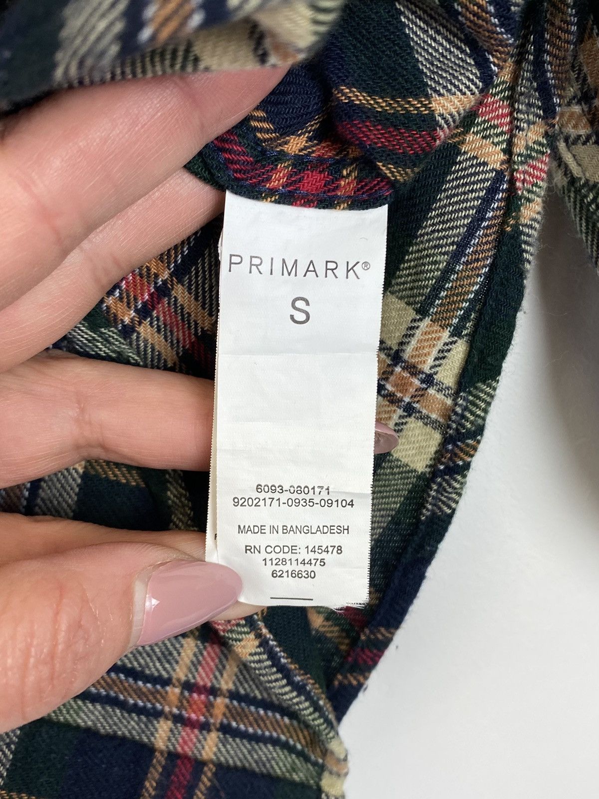 Primark Primark Flanell Plaid Shirt Pocket Streetwear Designer Y2K Size US S / EU 44-46 / 1 - 6 Thumbnail