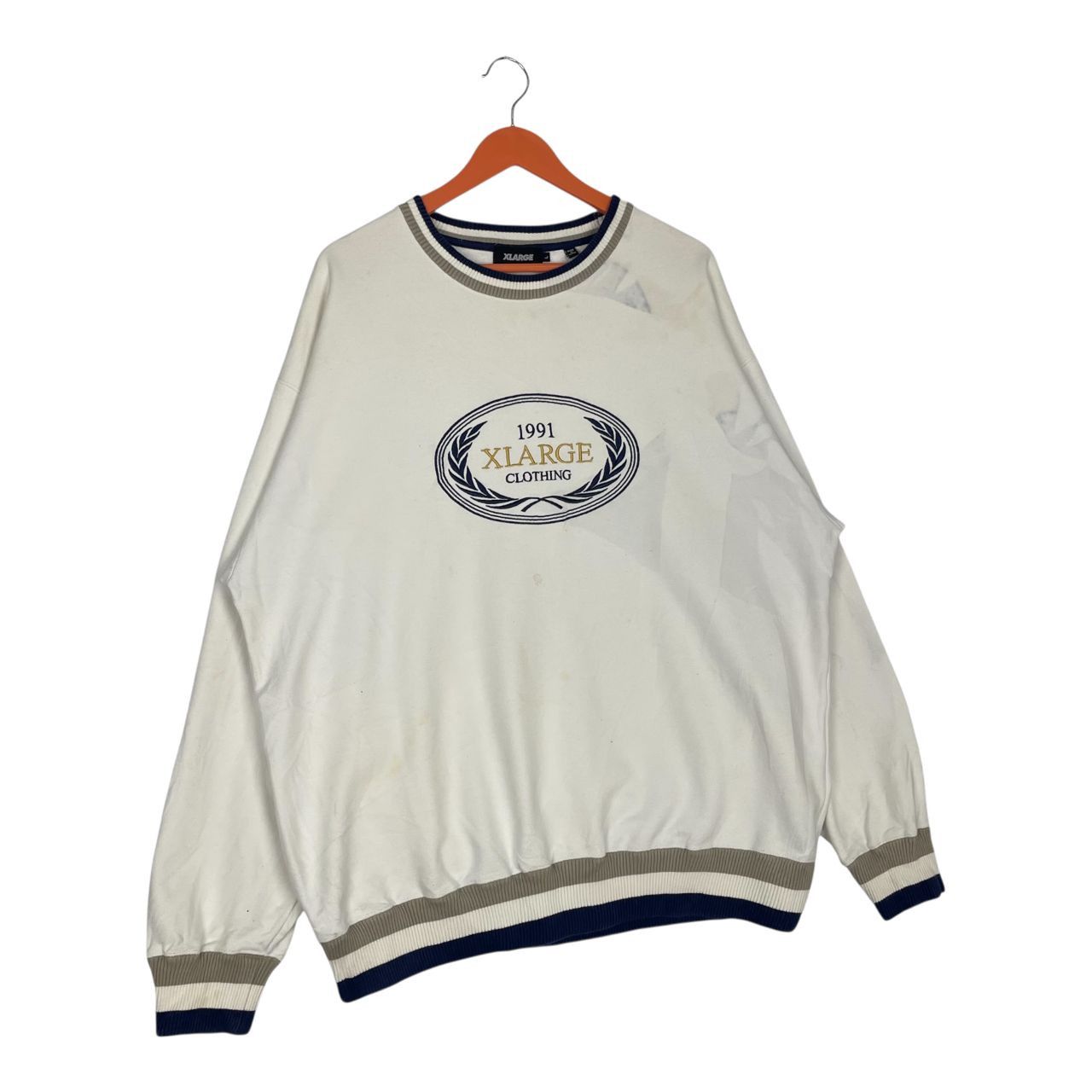 Xlarge Vintage XLarge Japan Spell Out Logo Pullover Sweatshirt Size US L / EU 52-54 / 3 - 2 Thumbnail