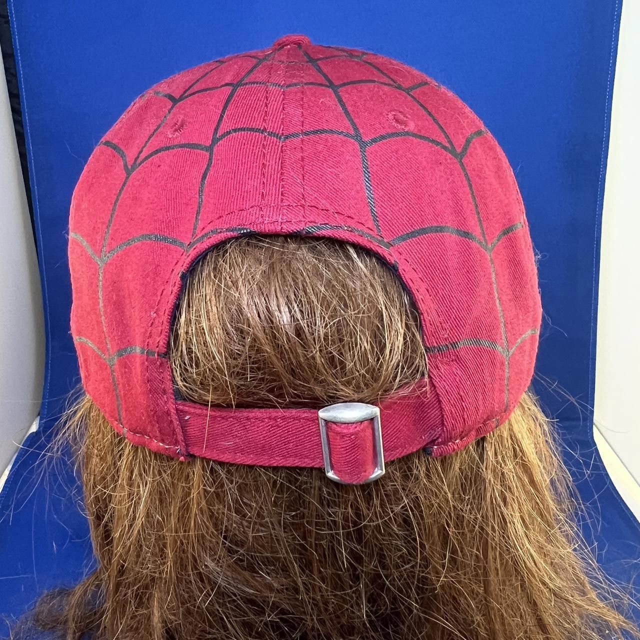 Marvel Comics Spider-Man Graphic Cap - Stylish Red and Navy Baseball Hat Size ONE SIZE - 5 Thumbnail