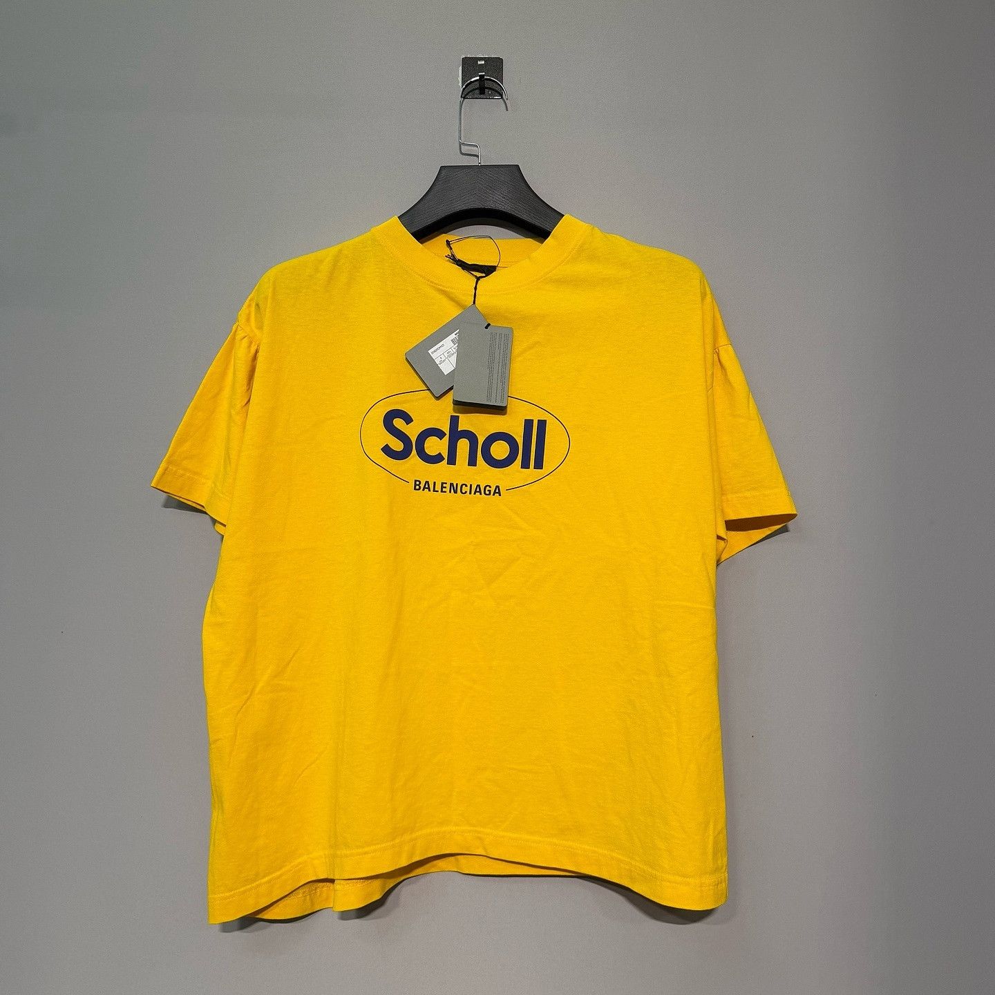 Balenciaga Balenciaga x Scholl Logo T-Shirt Size S Size US S / EU 44-46 / 1 - 1 Thumbnail