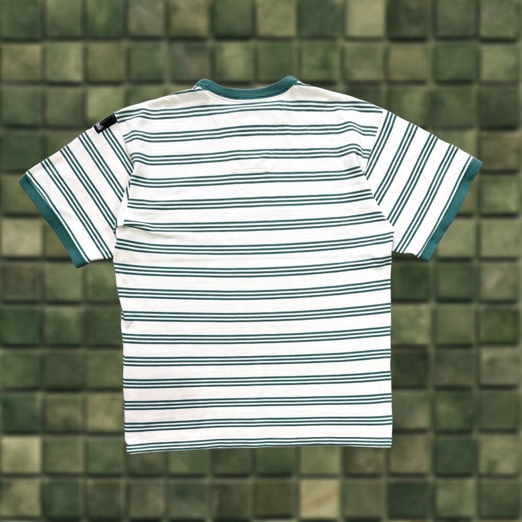 Adidas Adidas Equipment Vintage 90s Striped Short Sleeve T-Shirt White Green Size L Mens T-Shirt Size US L / EU 52-54 / 3 - 1 Thumbnail