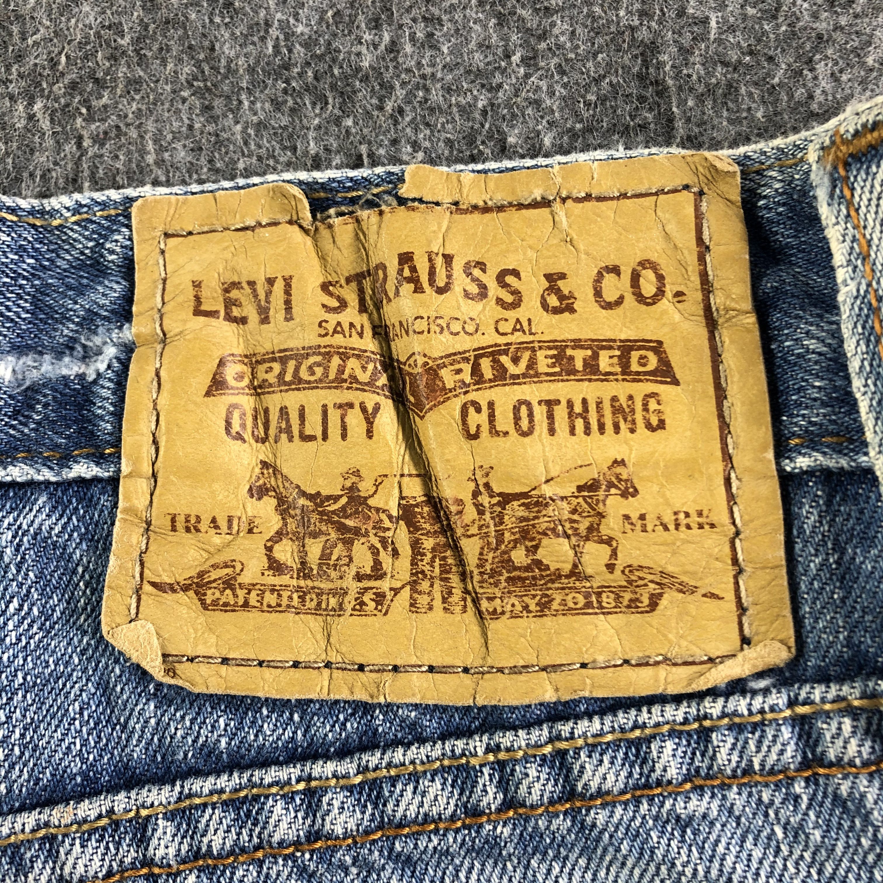 Levi's Vintage Blue Wash Levis 514 Jeans-J3230 Size US 38 / EU 54 - 5 Thumbnail