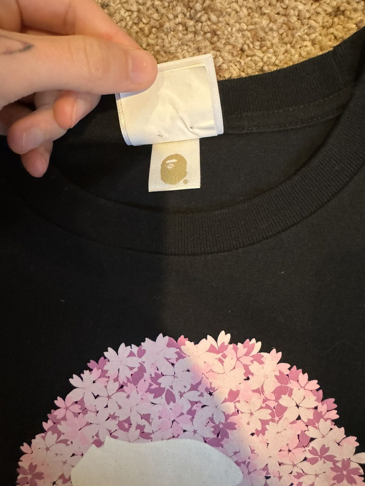 Bape Sakura Batjing Ape T shirt Size US M / EU 48-50 / 2 - 7 Thumbnail