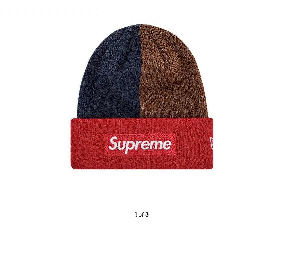 Supreme Supreme x New Era Box Logo Beanie 'Multicolor' Size ONE SIZE - 1 Thumbnail