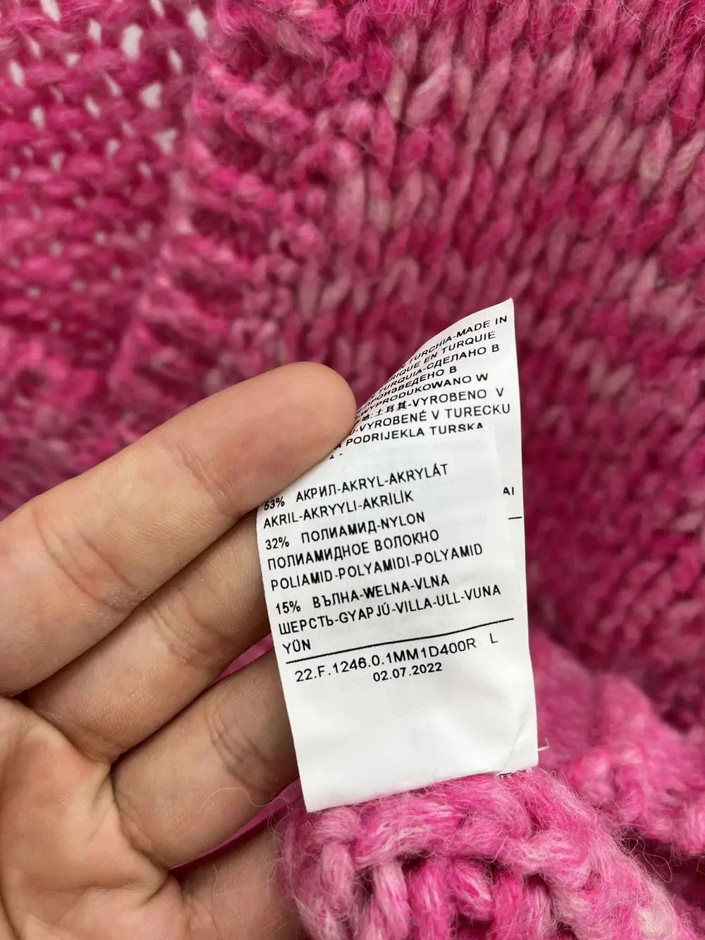 United Colors Of Benetton United Colors Of Benetton Heavy Knit Vest Size L / US 10 / IT 46 - 5 Thumbnail