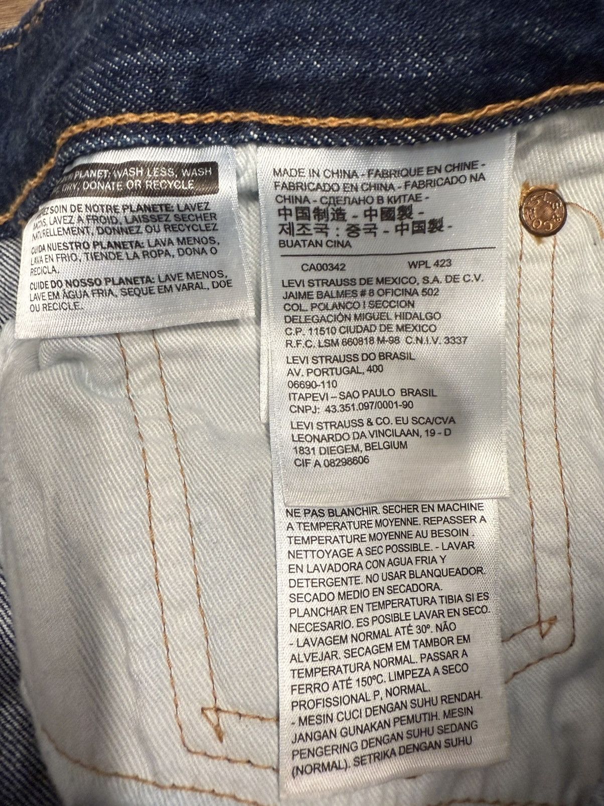 Levi's ***FINAL DROP***RARE BNWT LEVIS 501 REVERSE SELVEDGE 36x32 Size US 36 / EU 52 - 20 Thumbnail
