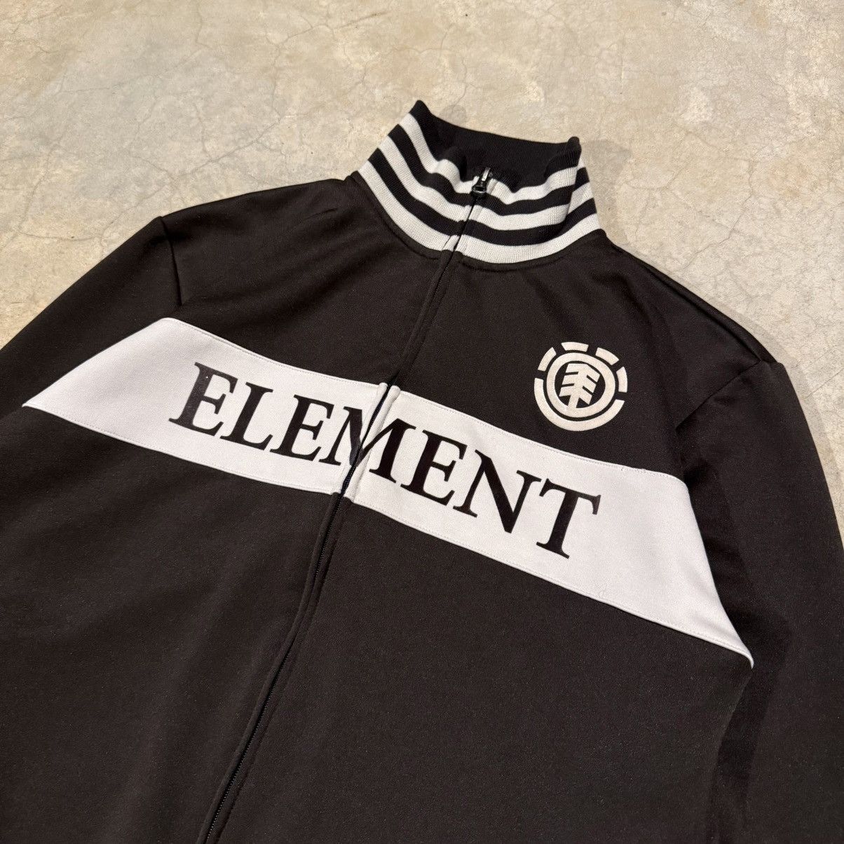 Element Vintage 2000s Element Track Zip Up Jacket Skater Y2K Grunge Size US L / EU 52-54 / 3 - 3 Thumbnail