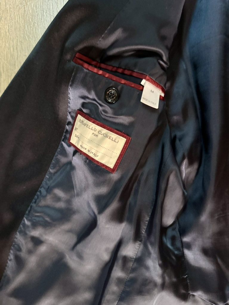 Brunello Cucinelli Brunello Cucinelli tuxedo 44R (midnight blue) Size 44R - 4 Thumbnail