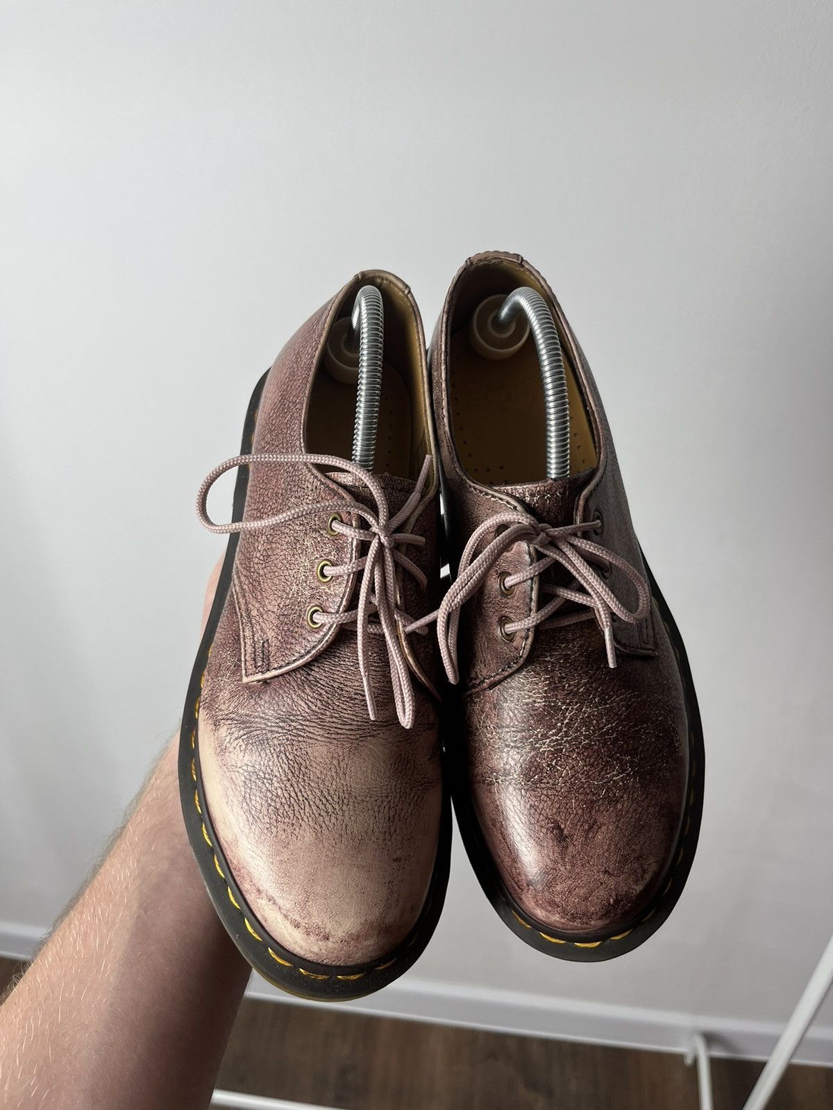 Dr. Martens × Leather Dr.Martens Woman’s Derby Boots Classic Leather Avant Garde Size US 7 / IT 37 - 3 Thumbnail