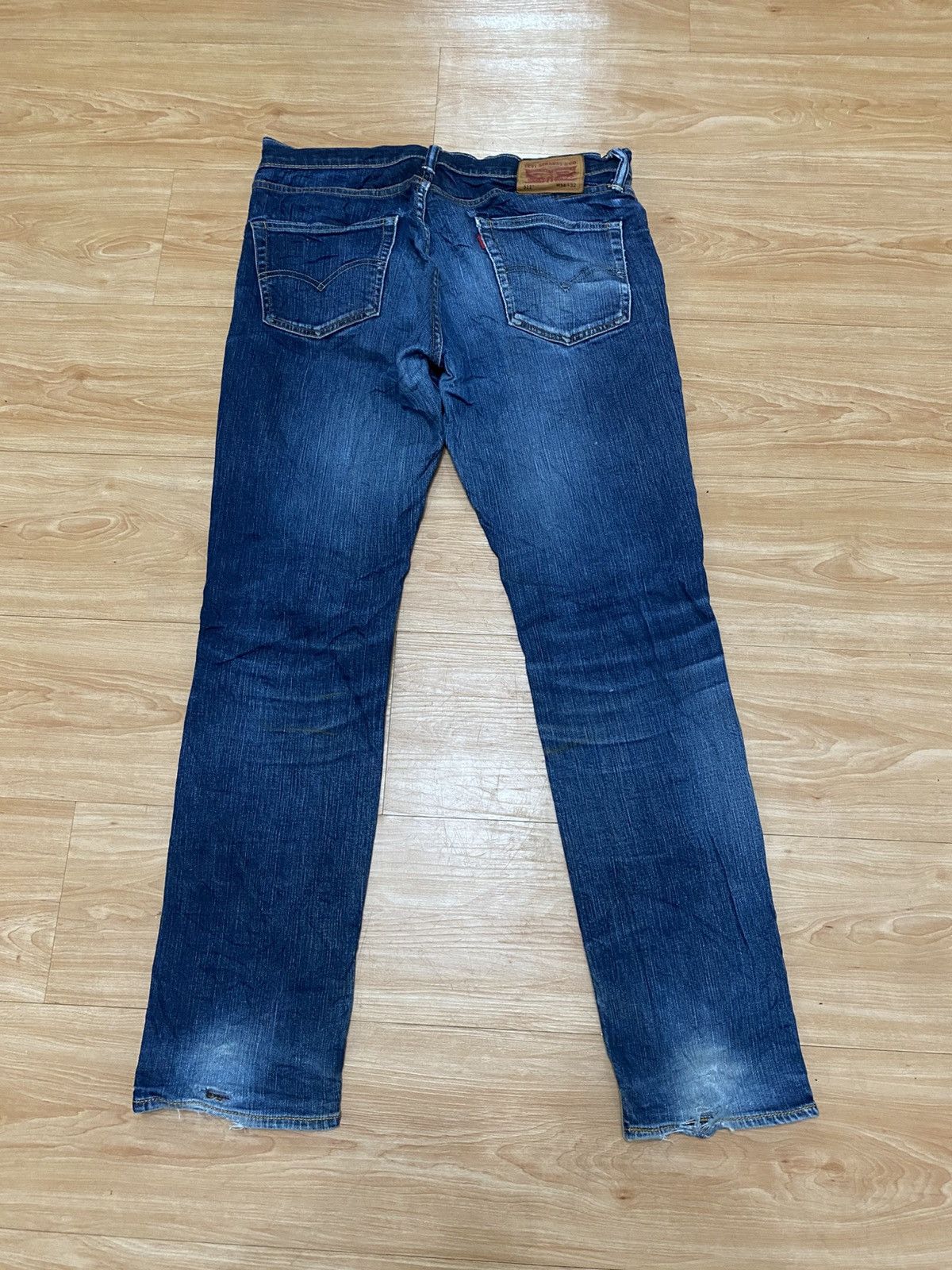 Vintage Levis 511 denim distressed