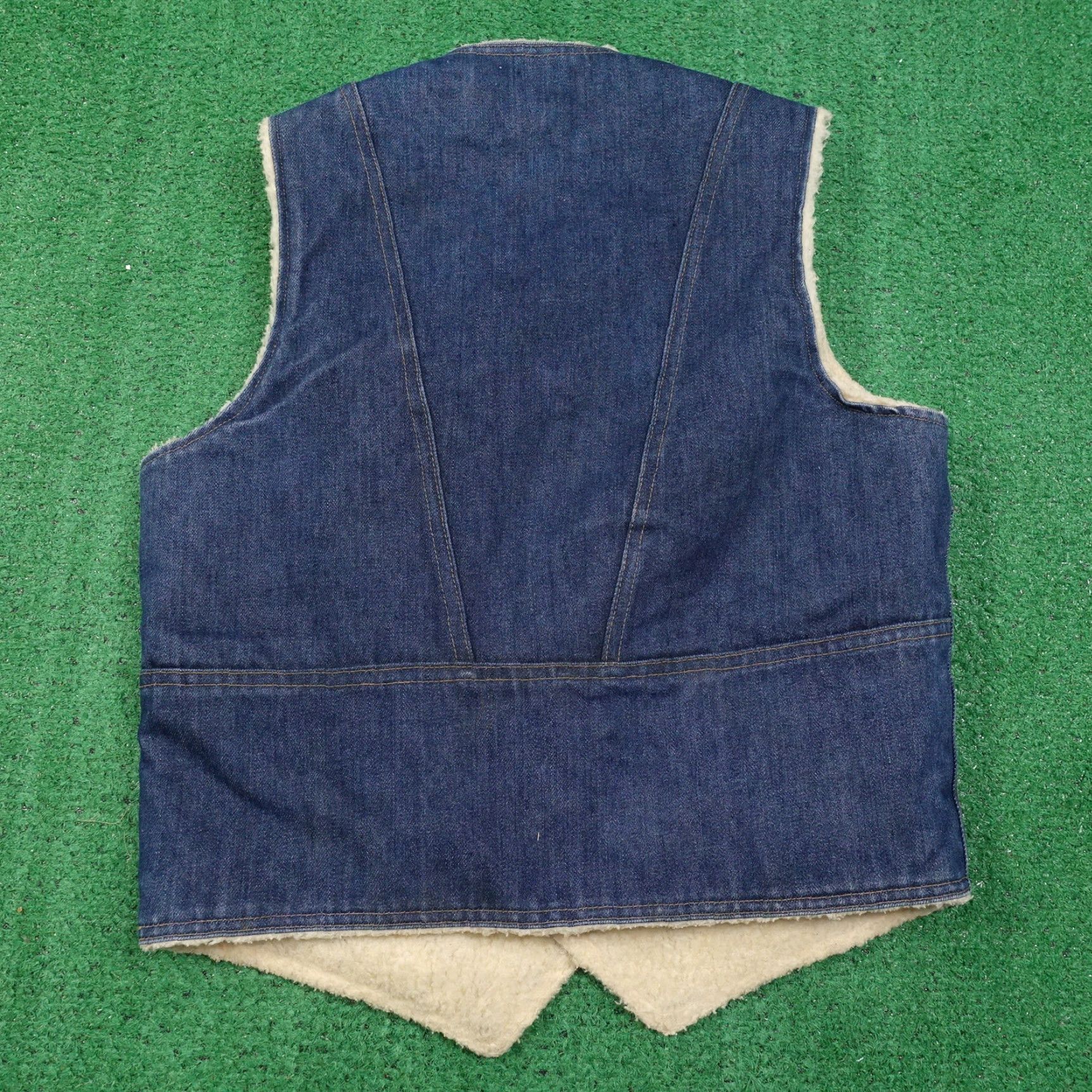 Vintage Vintage Big Smith Western Denim Vest Adult Medium Blue Casual Outerwear Size US M / EU 48-50 / 2 - 5 Thumbnail
