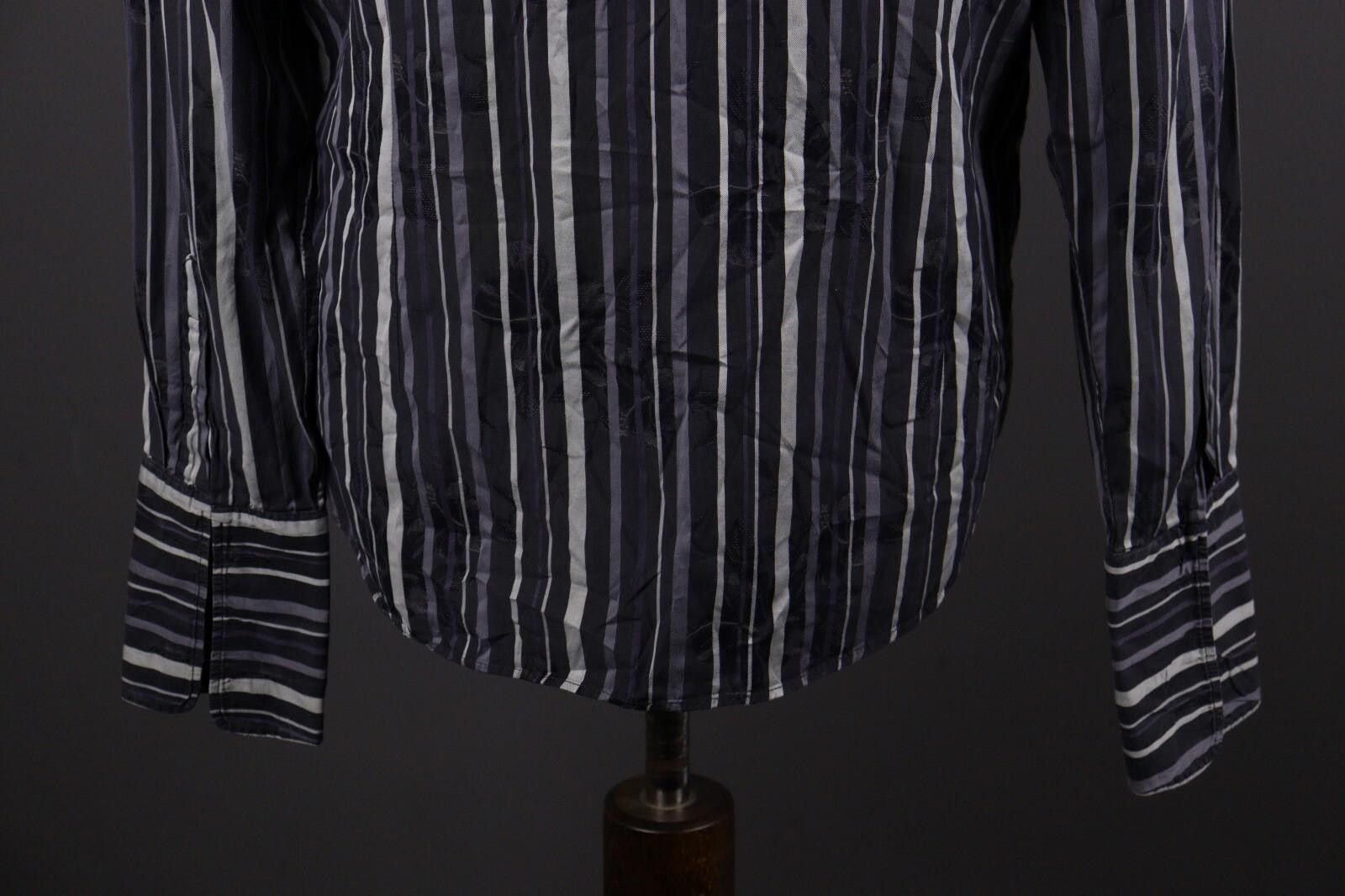 Ted Baker Ted Baker London Stripe Long Sleeve Button Down Shirt Size 5 Size US M / EU 48-50 / 2 - 11 Thumbnail