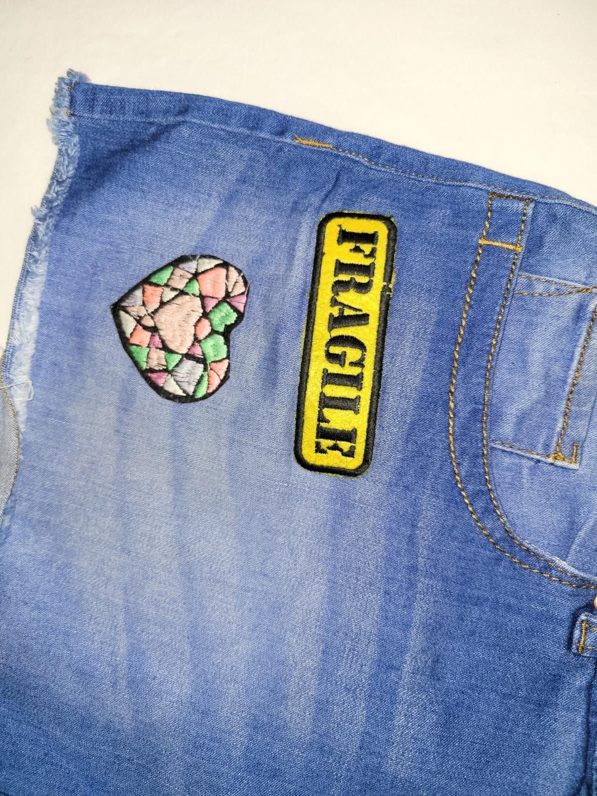 Designer no boundries juniors size 13 jean shorts Size 30" / US 8 / IT 44 - 2 Thumbnail