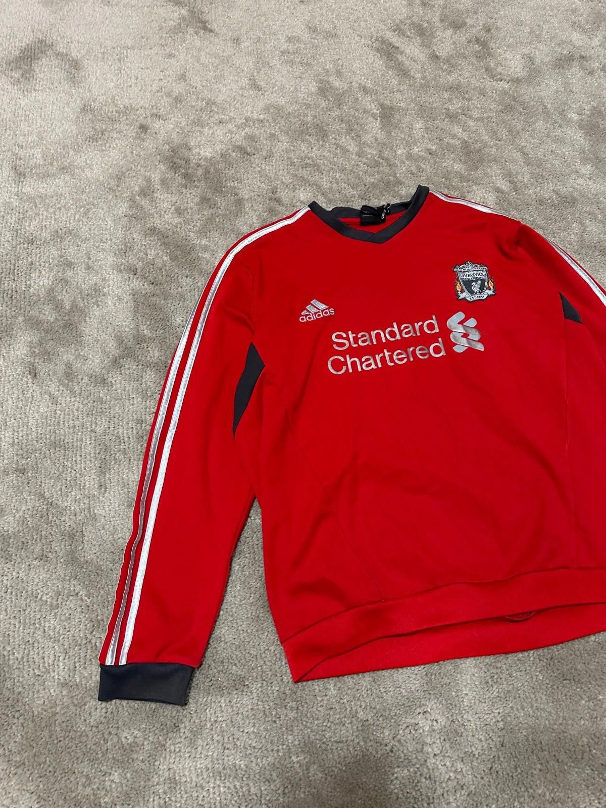 Adidas LIVERPOOL 2011/12 TRAINING FOOTBAL SOCCER SWEATSHIRT ADIDAS Size US XL / EU 56 / 4 - 2 Thumbnail